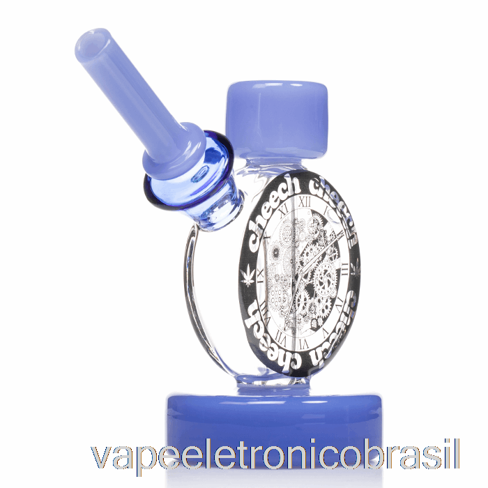Vape Recarregável Cheech Clock Bubbler Azul